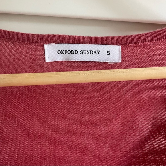 Oxford Sunday red sweater - Picture 4 of 9